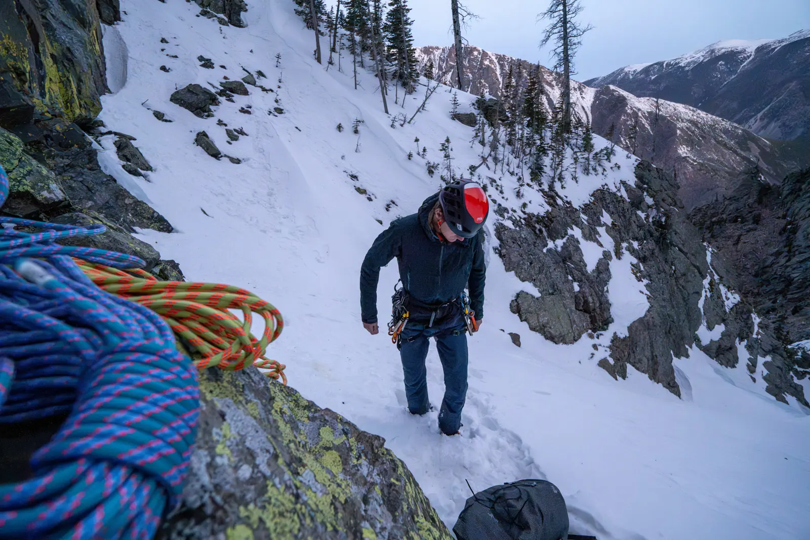 Ice climbing