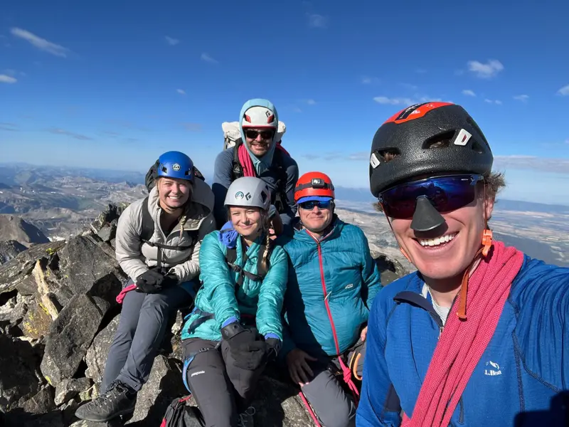 Summit of the Enclosure, Tetons