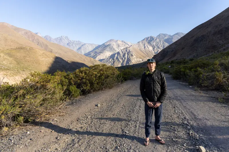 Mountain road, Andes