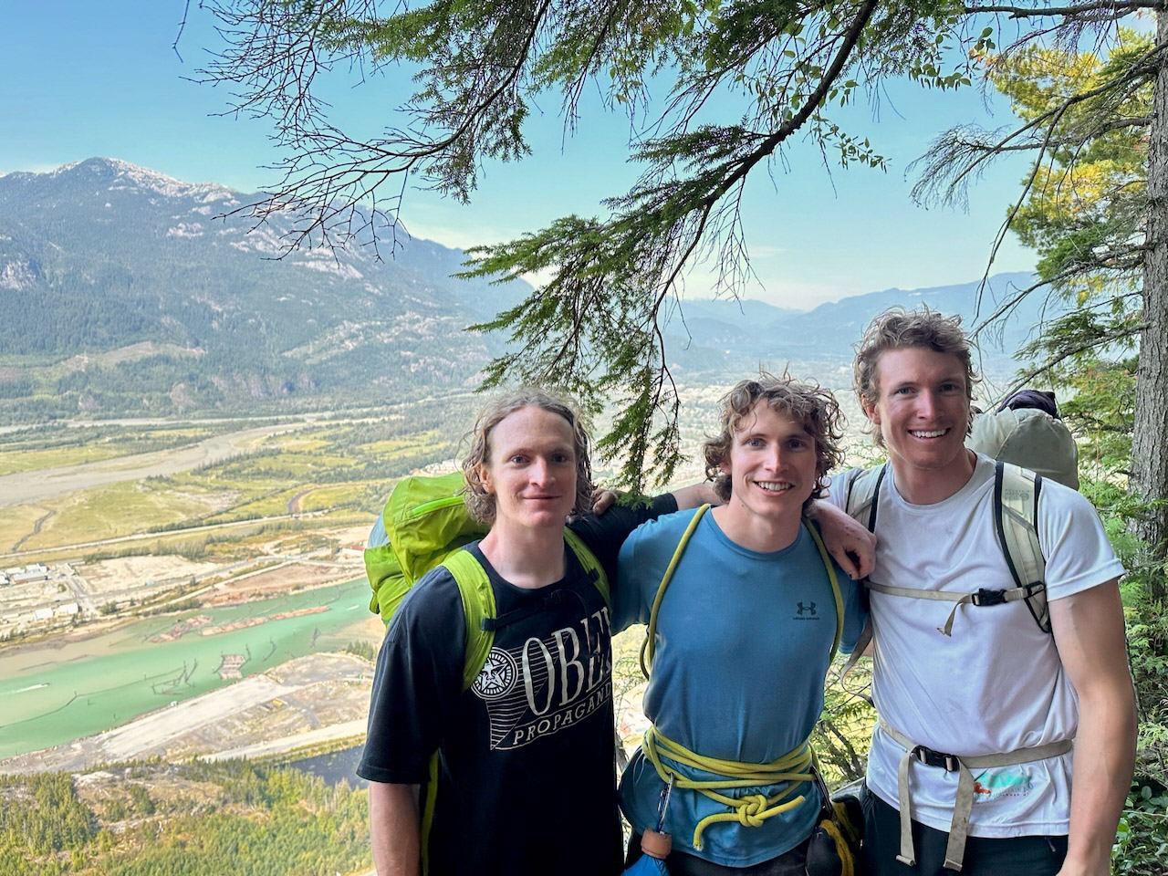 Climbing partners, Squamish