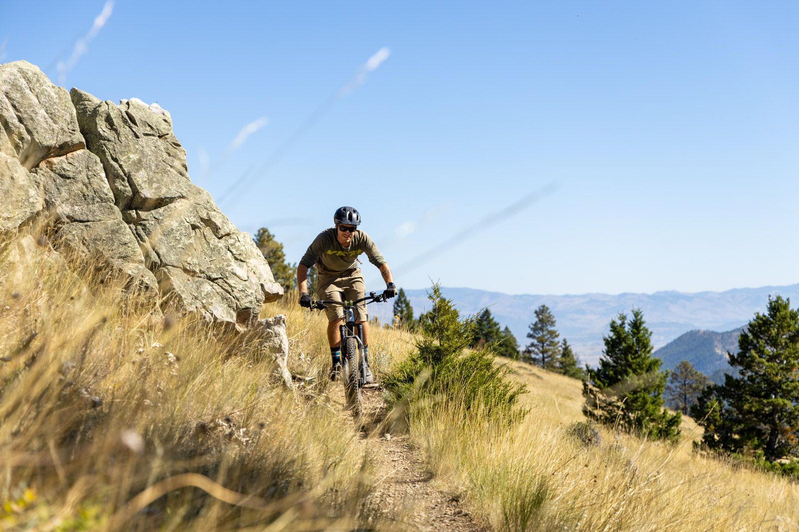 Mountain biking near Helena