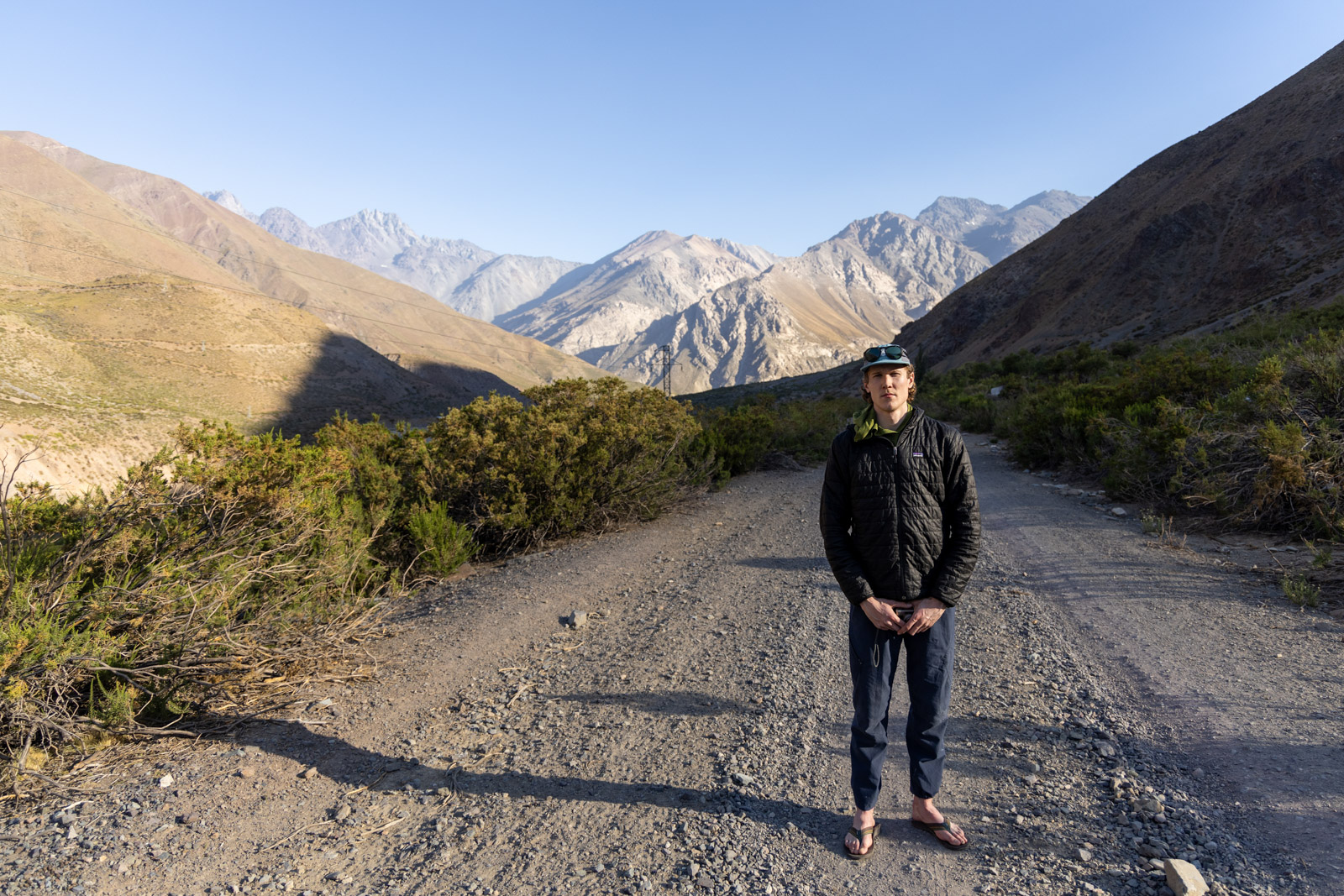 Mountain road, Andes